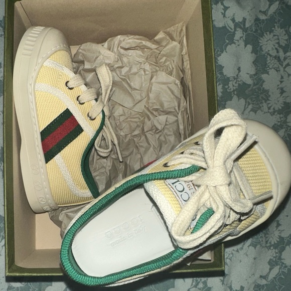 Gucci Shoes 977 Gucci Tennis Shoes Size 22 Poshmark